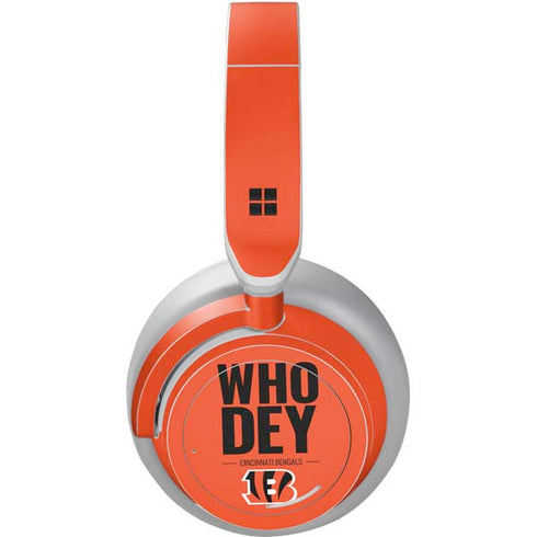 NFL Cincinnati Bengals Team Motto Surface Headphones Skin